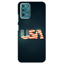 Чехол Флаг USA для ZTE Blade V30 Vita – USA