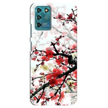 Чехол с принтом САКУРЫ на ZTE Blade V30 Vita – Красивая Сакура