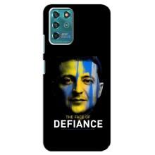 Чехол для ZTE Blade V30 Vita (AlphaPrint - с принтом Зеленского) – В. Зеленский