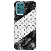 Чехол Стиль Louis Vuitton на ZTE Blade V30 Vita (LV на белом)