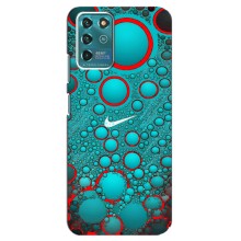 Силиконовый Чехол на ZTE Blade V30 Vita с картинкой Nike – Найк зеленый