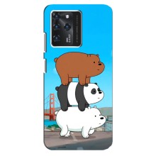 Чехлы с Пандами на ZTE Blade V30 – Друзья