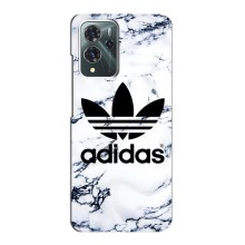 Чехлы Адидас для ZTE Blade V40 Pro (AlphaPrint) (Адидас на мраморе)