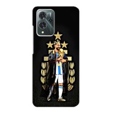 Чехлы для ZTE Blade V40 Pro (Leo чемпион) (AlphaPrint) (Месси Король)