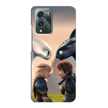 Чехол как приручить дракона на ZTE Blade V40 Pro – Гикавка и Астрид