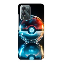 Чехол с Пикачу на ZTE Blade V40 Pro (Мяч Пикачу)