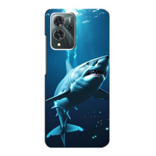 Чехол с картинкой «Хищники» для ZTE Blade V40 Pro – Акула