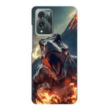 Чехол с картинкой «Хищники» для ZTE Blade V40 Pro – Динозавр