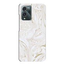Мраморный чехол на ZTE Blade V40 Pro (VPrint) (Белый мрамор)