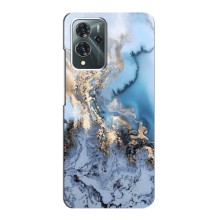 Мраморный чехол на ZTE Blade V40 Pro (VPrint) (Нежный мрамор)