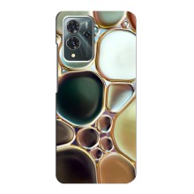 Мраморный чехол на ZTE Blade V40 Pro (VPrint) (Радужный Мрамор)