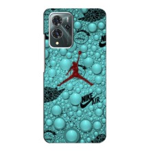 Силиконовый Чехол Nike Air Jordan на ЗТЕ Блейд В40 Про (Джордан Найк)