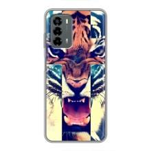 Чохли з зображенням різних тварин на Blade V40 Vita (Яскравий Тигр)