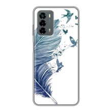 Чохол з картинкою (Стильні)  ZTE V40 Віта - (AlphaPrint) – Перо