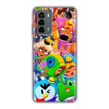 Чехол для Blade V40 Vita Бравл Старс (VPrint)
