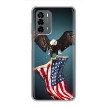 Чохол Прапор USA для Blade V40 Vita (Орел і прапор)