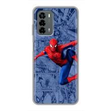 Силиконовый Чехол для Blade V40 Vita – Человек Паук