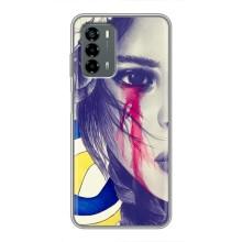 Чехол на Blade V40 Vita Украинский дизайн (Слезы Украины)