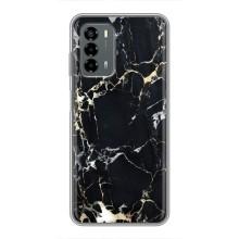 Чехол с текстурой Мрамора на ЗТЕ Блейд В40 Вита – Чёрный мрамор