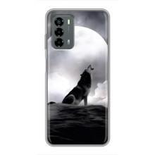 Чехол с Волком на Blade V40 Vita – Волк и луна