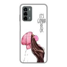 Чехол Стильные девушки на Blade V40 Vita (Девушка в маске)