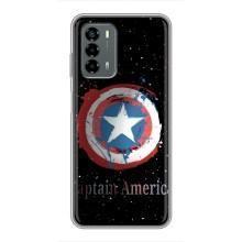 Чехол с Щитом Капитана Америки на Blade V40 Vita – Щит Капитана