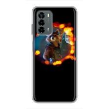 Чехол Супергерои Марвел на ЗТЕ Блейд В40 Вита (Енот Ракета)