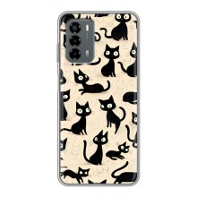 Чехол с рисунком кот на Blade V40 Vita