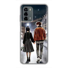 Чехол с дизайном Венздей 2 на Blade V40 Vita – Уэнсдей и Тайлер