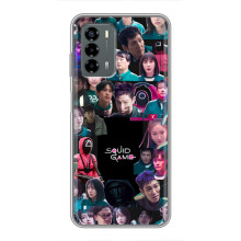 Чехол Гра в кальмара для Blade V40 Vita – Коллаж игры кальмара