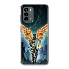 Патріотичний Чохол для Blade V40 Vita – ЗСУ з крильми