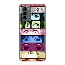 Силиконовые чехлы с глазами Anime для ЗТЕ Блейд В40 Вита – Глаза Хашира