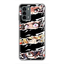 Силиконовые чехлы с глазами Anime для ЗТЕ Блейд В40 Вита – Глаза на чорном