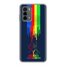 Чохол (TPU) з картинкою "Лого Пабг" на ЗТЕ Блейд В40 Віта – Арт Пабг