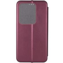 Кожаный чехол-книжка Classy для ZTE Blade V50 Design 4G – Бордовый
