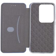 Кожаный чехол-книжка Classy для ZTE Blade V50 Design 4G – Синий