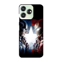 Чехлы с героями Марвел ZTE Blade V50 Design (VPrint)