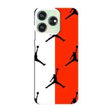 Чехлы для ZTE Blade V50 Design - с картинкой JORDAN (AlphaPrint) – Лого Джордан