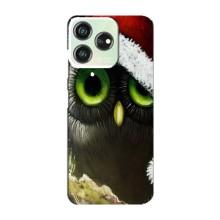 Чехлы с принтом СОВЫ для ZTE Blade V50 Design – Новогодняя Сова