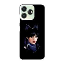 Чехлы с принтом Уэнсдей на ZTE Blade V50 Design – Милая Уэнсдей