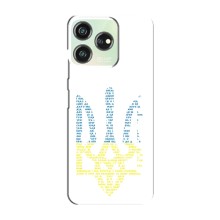 Чохли для ZTE Blade V50 Design Укр. Символіка (AlphaPrint) (Герб з букв)