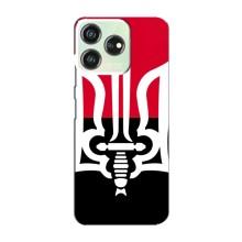 Чехлы УПА (Красно-Чёрный) на ZTE Blade V50 Design – Герб Украины