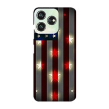 Чехол Флаг USA для ZTE Blade V50 Design (Флаг США 2)