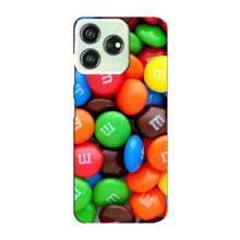 Чохол з зображенням смачної їжі для ZTE Blade V50 Design – Різнокольорові M&M'S