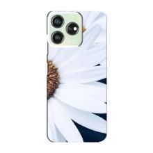 Чехол с ромашками на ZTE Blade V50 Design (Пол ромашки)