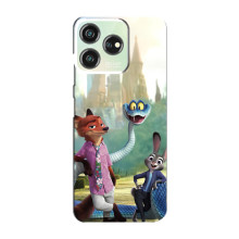 Чохол Зоотрополіс на ZTE Blade V50 Design – Нік Джуді і змія