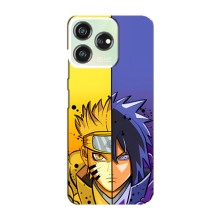 Купить Чехлы на телефон с принтом Anime для ZTE Blade V50 Design – Naruto Vs Sasuke