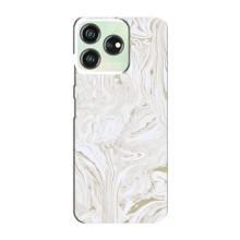 Мраморный чехол на ZTE Blade V50 Design (VPrint) (Белый мрамор)