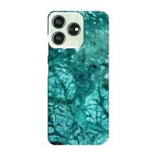 Мраморный чехол на ZTE Blade V50 Design (VPrint) (Зеленый мрамор)