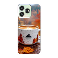 Чохол з унікальним дизайном 'Осінь з кавою' для ZTE Blade V50 Design – Кава на природі
